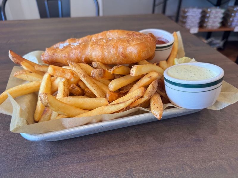 Fish And Chips With Serious Crunch