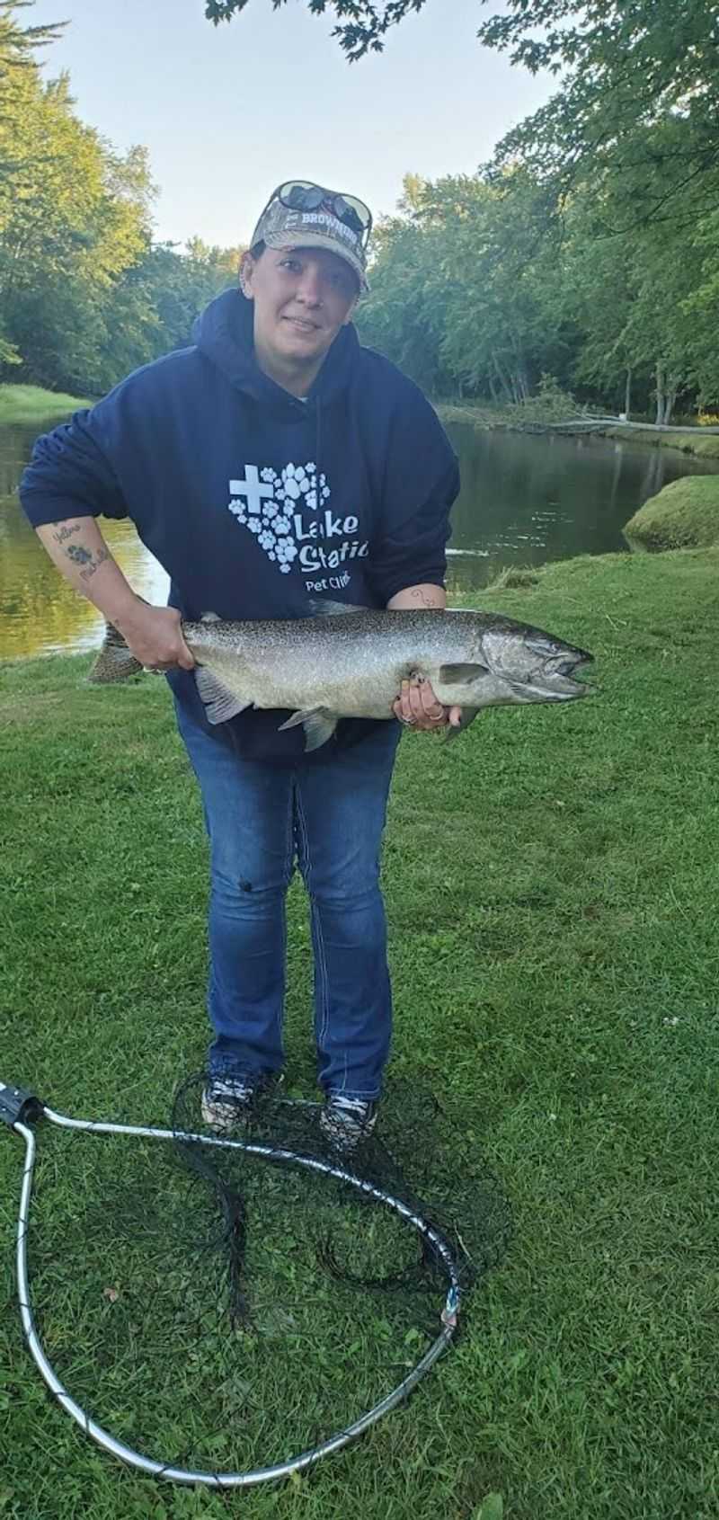 Fish Here Because The River Is More Than Pretty