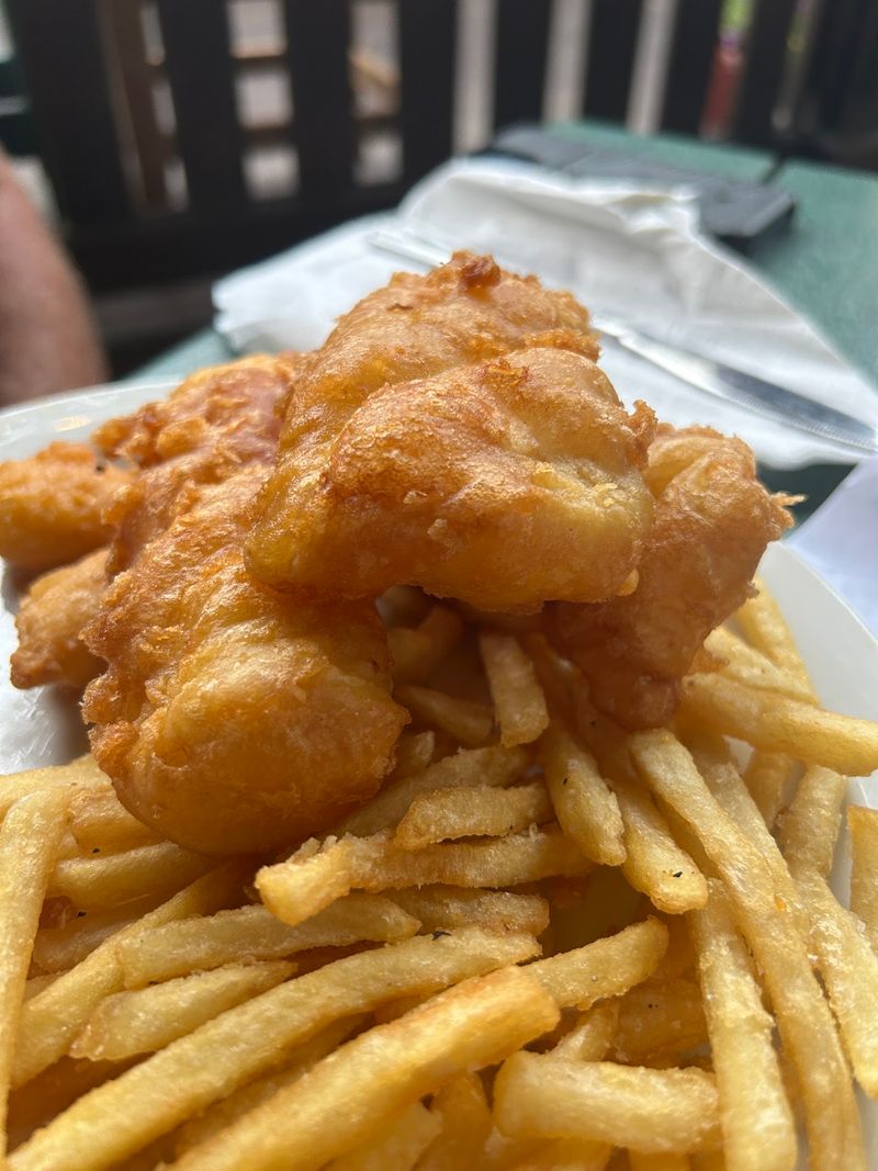 Fish and Chips With a House Batter