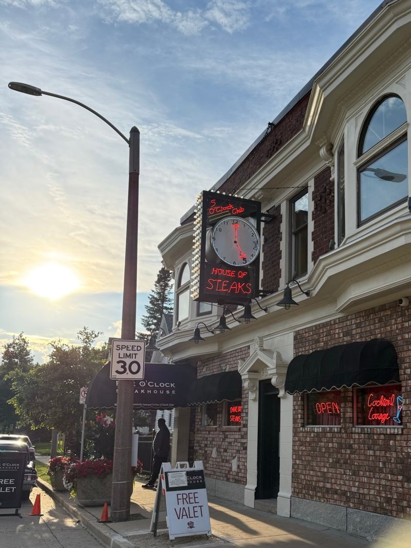 Five O'Clock Steakhouse, Milwaukee, WI