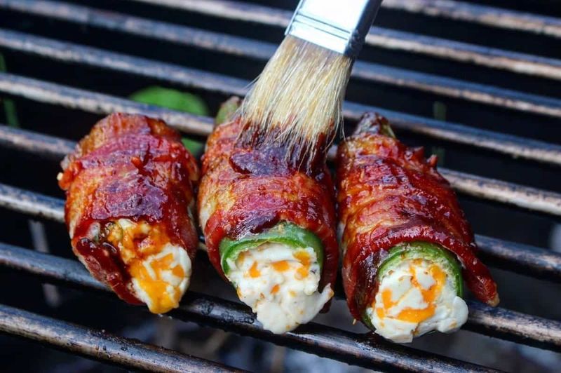 Stuffed Grilled Jalapeños