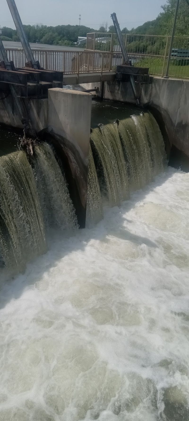 Flat River Below King Mill Dam, Lowell