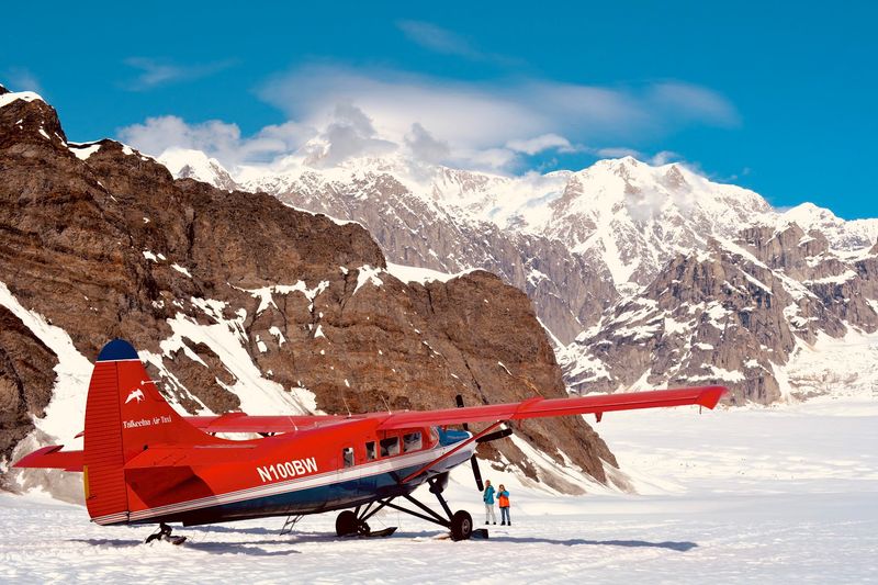 Flightsee Denali And Land On A Glacier 