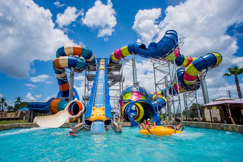 Floating Into Pure Relaxation On The Lazy River And Wave Pool