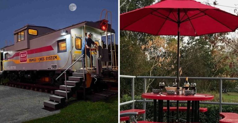 Florida Has A Place Where You Can Sleep In A Real Train Caboose