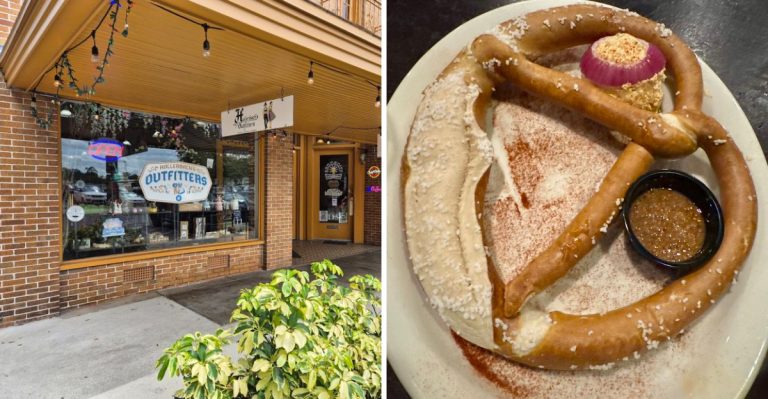 Florida Locals Keep Lining Up At This German Restaurant For The Best Pretzels In The West