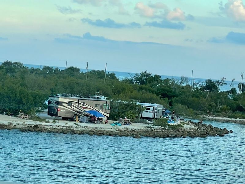 Camping Right On The Water