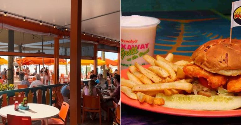 Florida’s Grouper Sandwich At This Beachside Spot Is Unforgettable And Will Keep You Coming Back