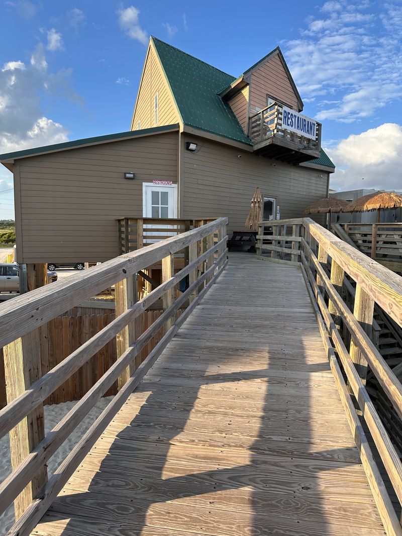 Built Right On A Working Fishing Pier