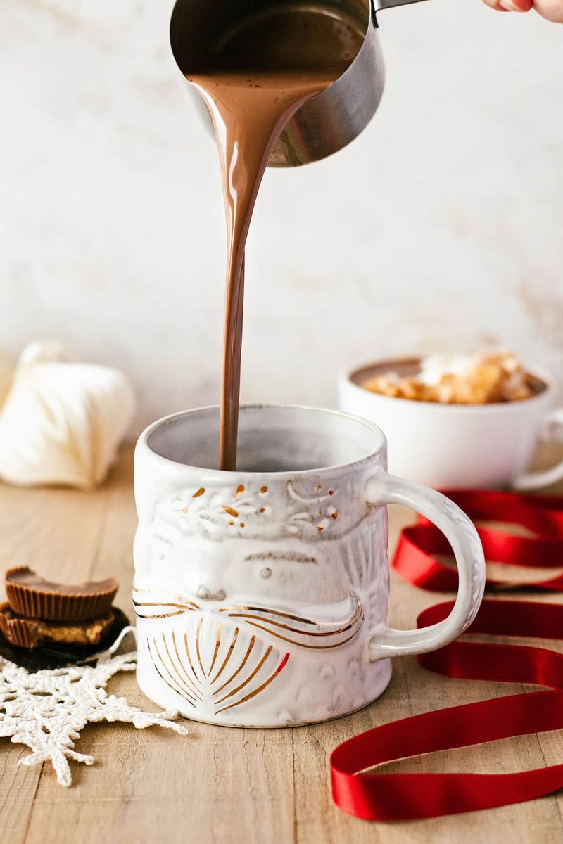 Peanut Butter Cup Hot Chocolate