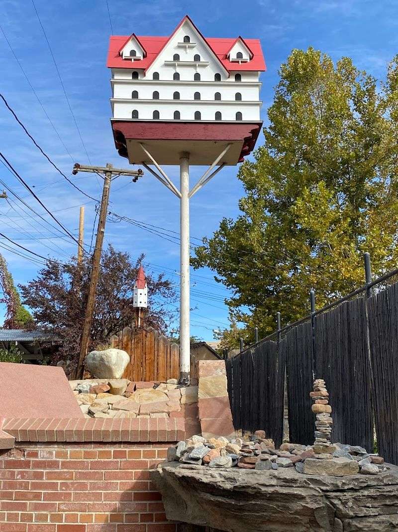 Flowers, Bees, And A Giant Birdhouse Too Flowers, Bees, And A Giant Birdhouse Too