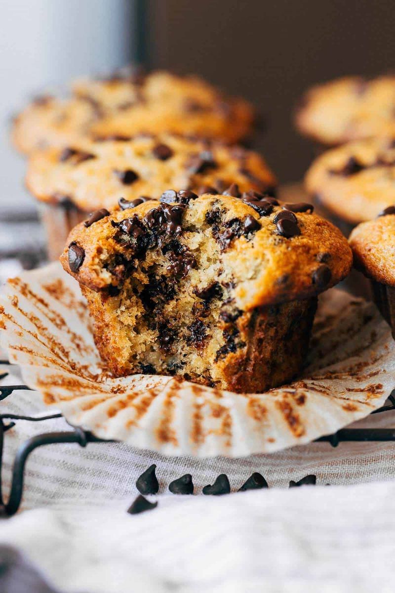 Banana Chocolate Chip Muffins