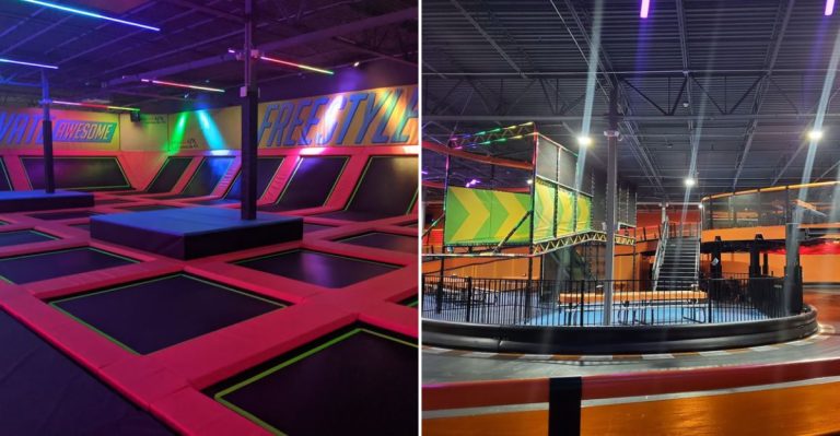 Fly, Flip, And Race Through This Massive Indoor Adventure Park In Peoria, Arizona