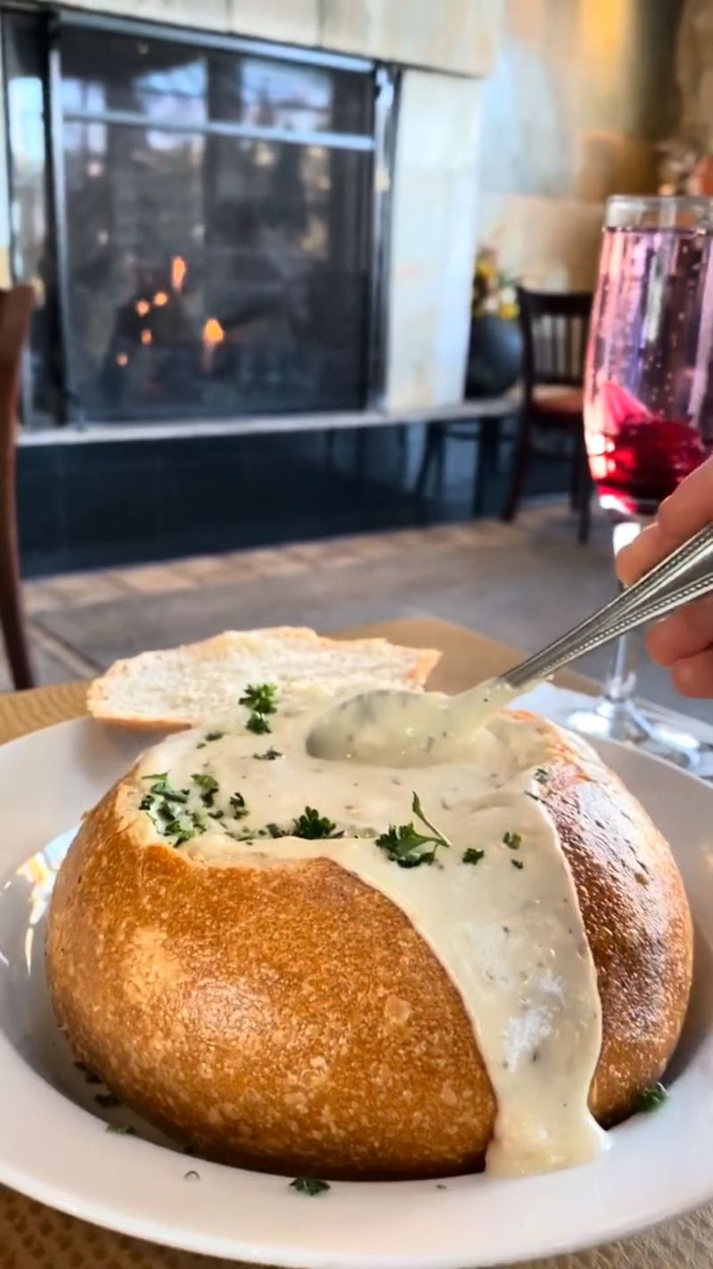 Sourdough Bread Bowl With A View
