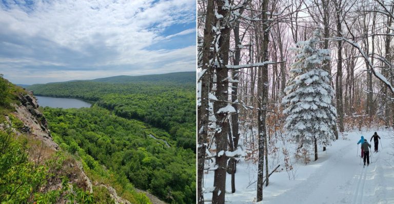 Discover the Enchanting Snowy Trails in Michigan’s Wilderness This Winter