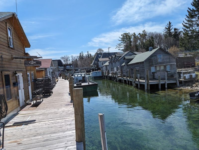 Follow Cedar Street Toward The Old Docks