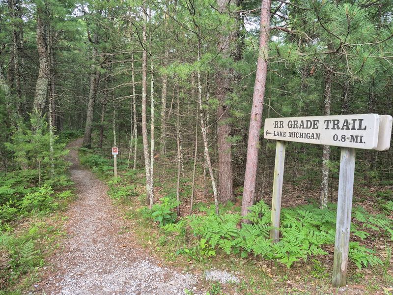 Follow The Trail Toward Lake Michigan