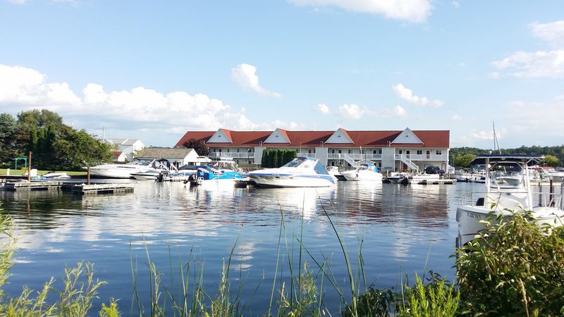 Follow The Water From Marina To Channel To Lake