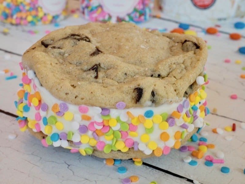 Ice Cream Cookie Sandwiches
