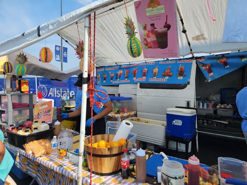 Food trucks and snack-stop variety Food trucks and snack-stop variety
