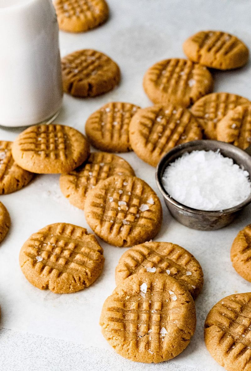 Three-Ingredient Peanut Butter Cookies