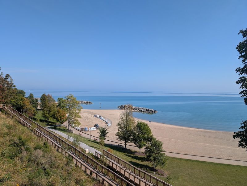 Forest Park Beach Boardwalk, Lake Forest
