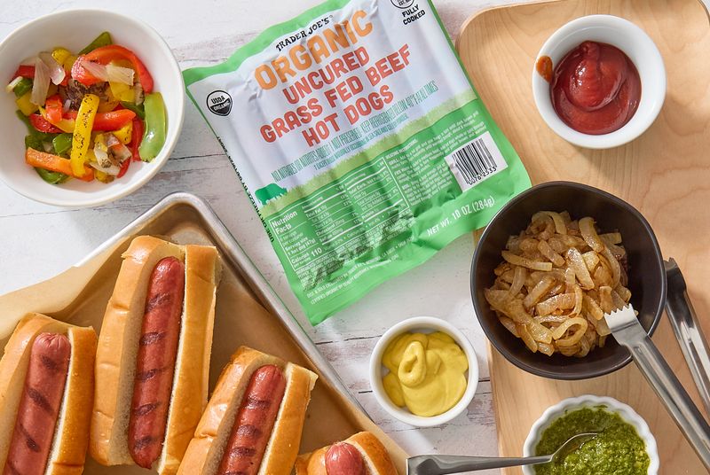 Trader Joe's Uncured Grass-Fed Beef Hot Dogs