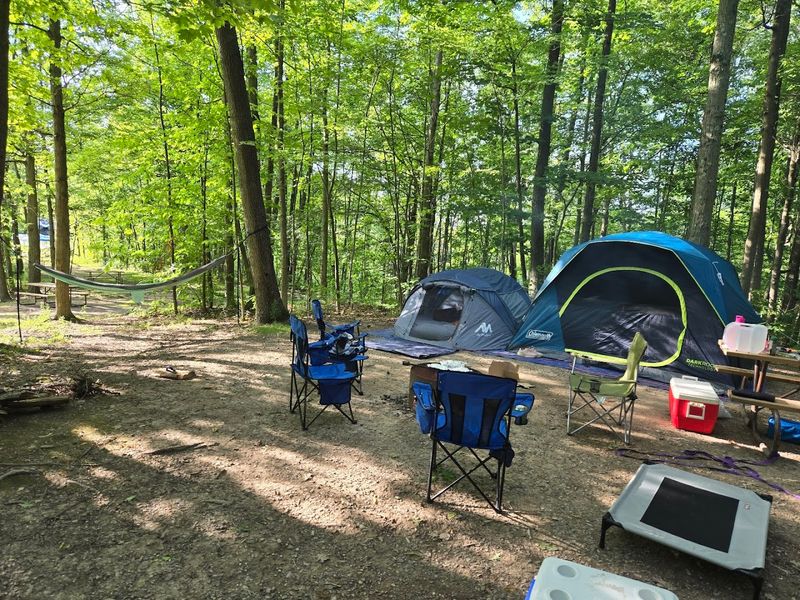 Punderson State Park Campground, Newbury, Ohio