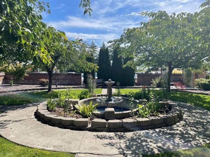 Formal Garden Strolls and a Courtyard Breather