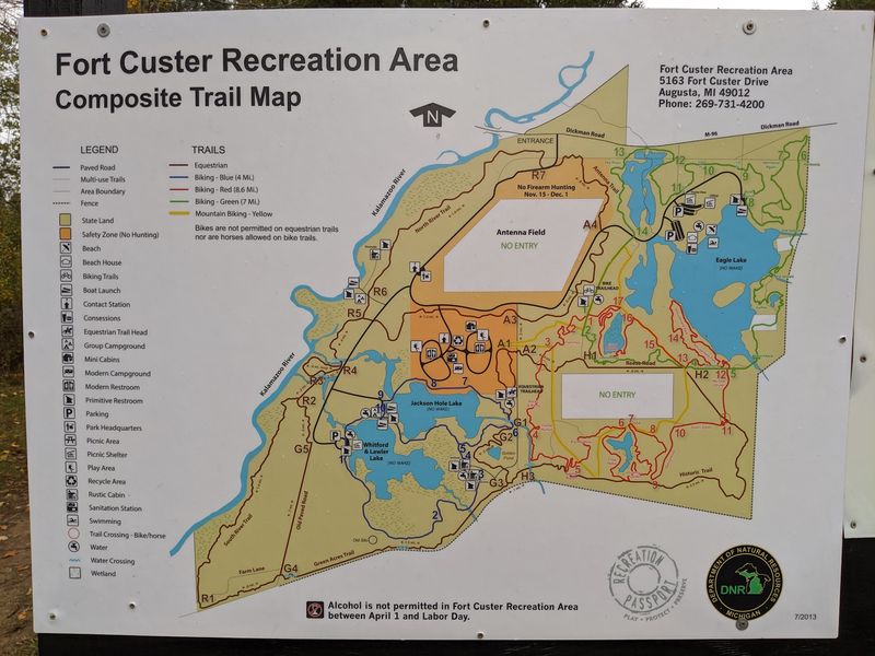 Fort Custer Recreation Area - Kalamazoo County
