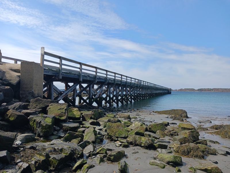 Fort Foster Park Pier And Waterfront Paths, Kittery Point