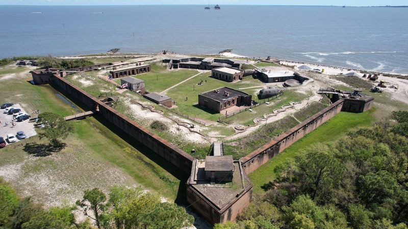 Fort Gaines And Stories Written In Brick