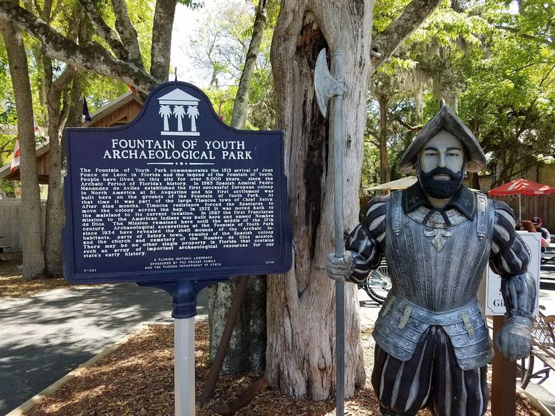 Ponce De Leon's Fountain Of Youth Archaeological Park, St. Augustine