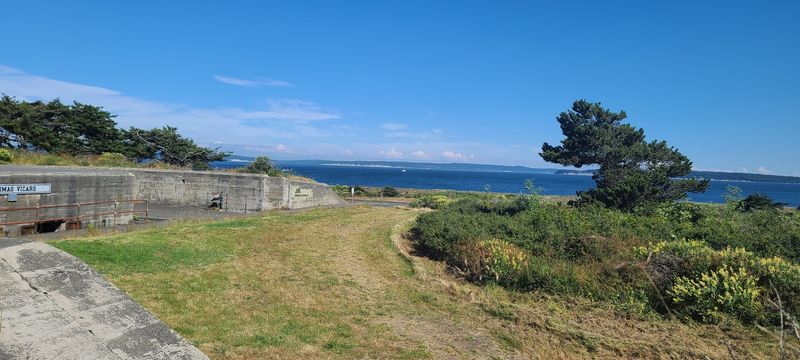 Fort Worden and Its Grassy Bluffs