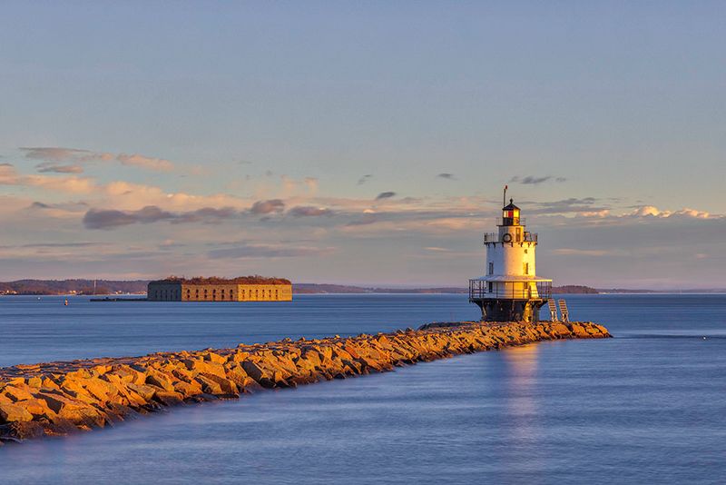 Forts, Islands, And Harbor Views Galore