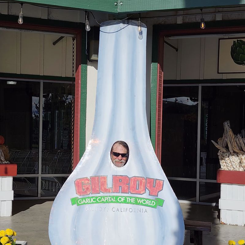Garlic Ice Cream at Gilroy Garlic Festival Season