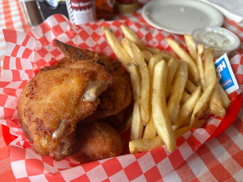 Four Golden Pieces, Fries, And Those Unusual Biscuits