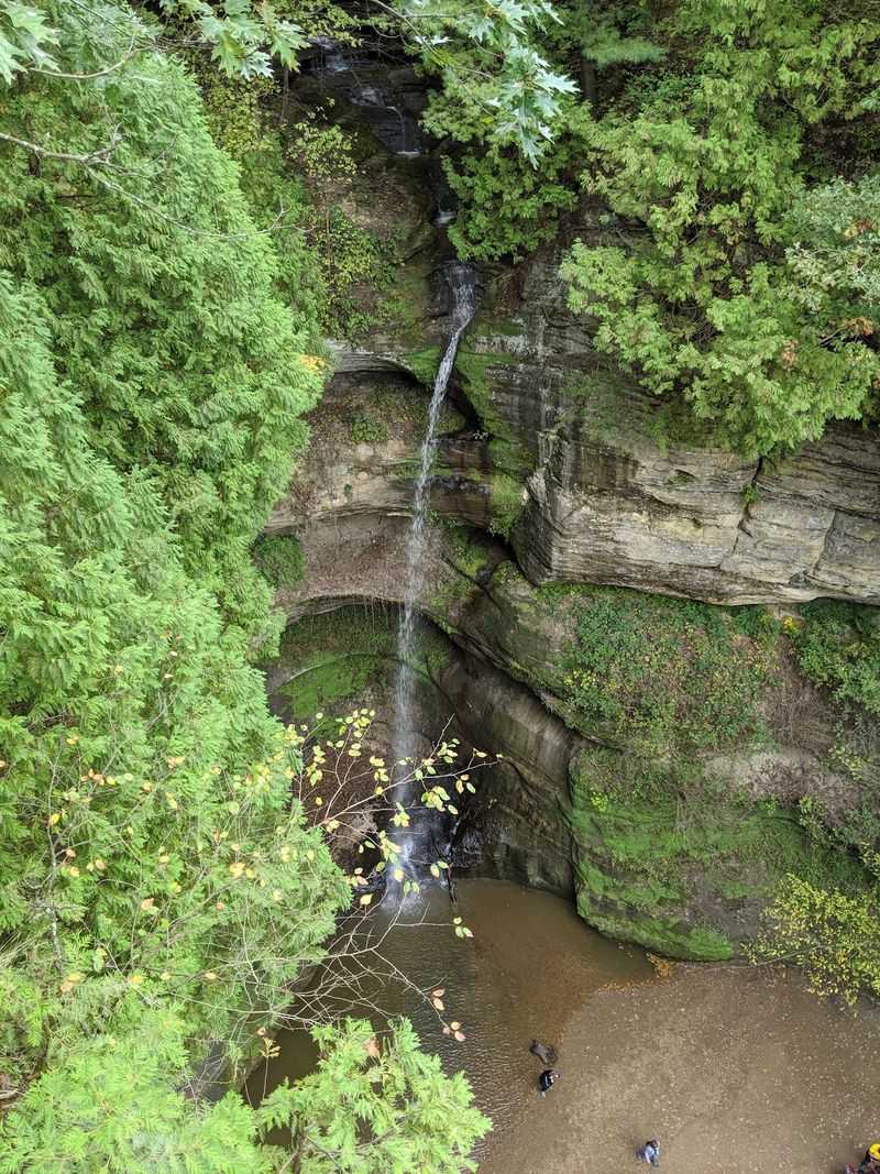 Four canyons have designated ice-climbing areas