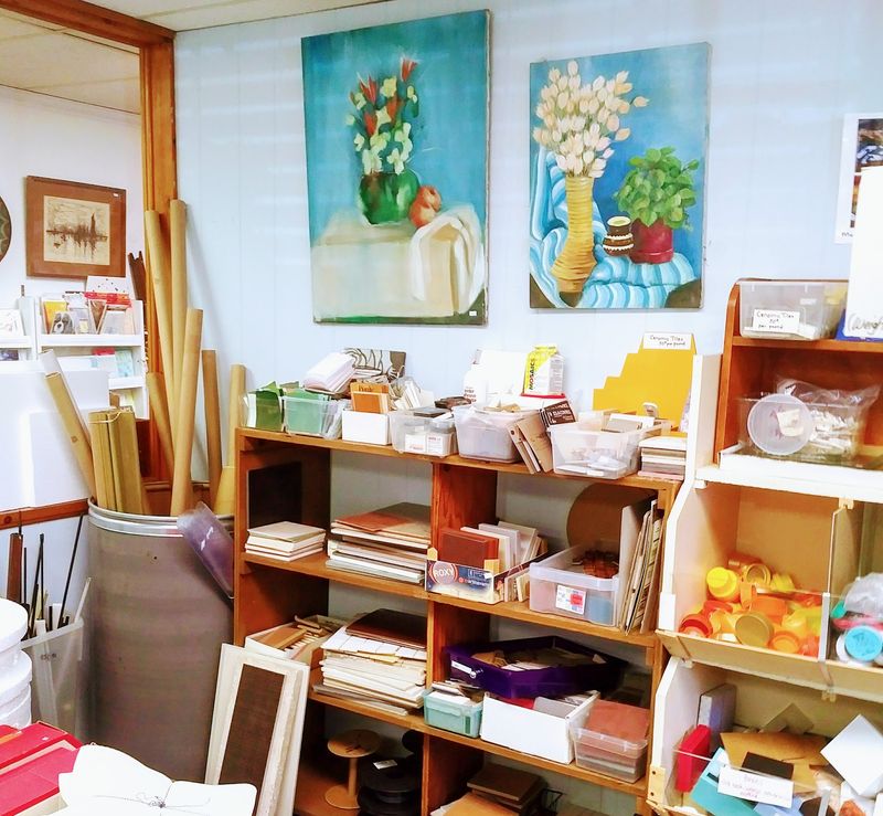Frames, Paper, And Scrapbooking Supplies By The Stack