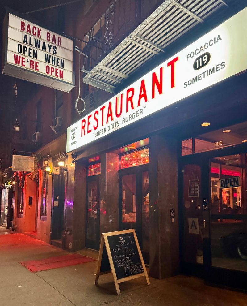 Superiority Burger — East Village