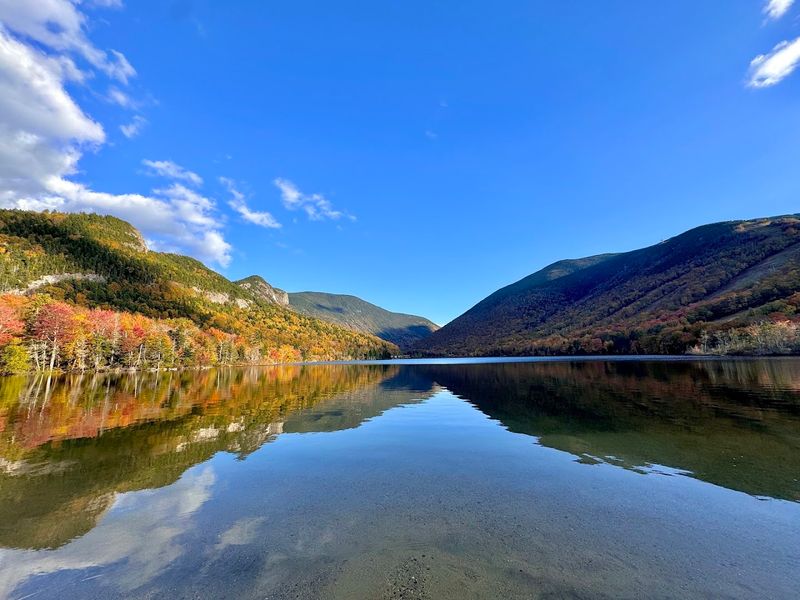 Franconia Notch State Park, Echo Lake Beach Franconia Notch State Park, Echo Lake Beach