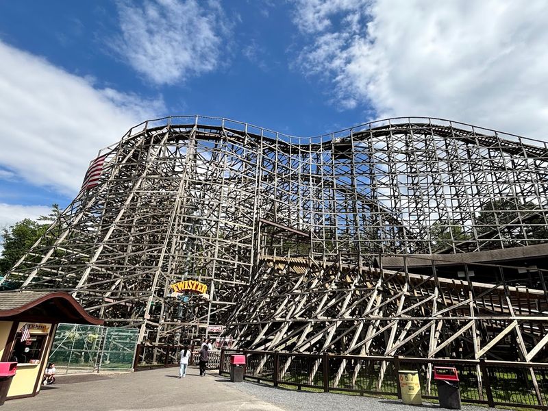 The Phoenix Wooden Roller Coaster