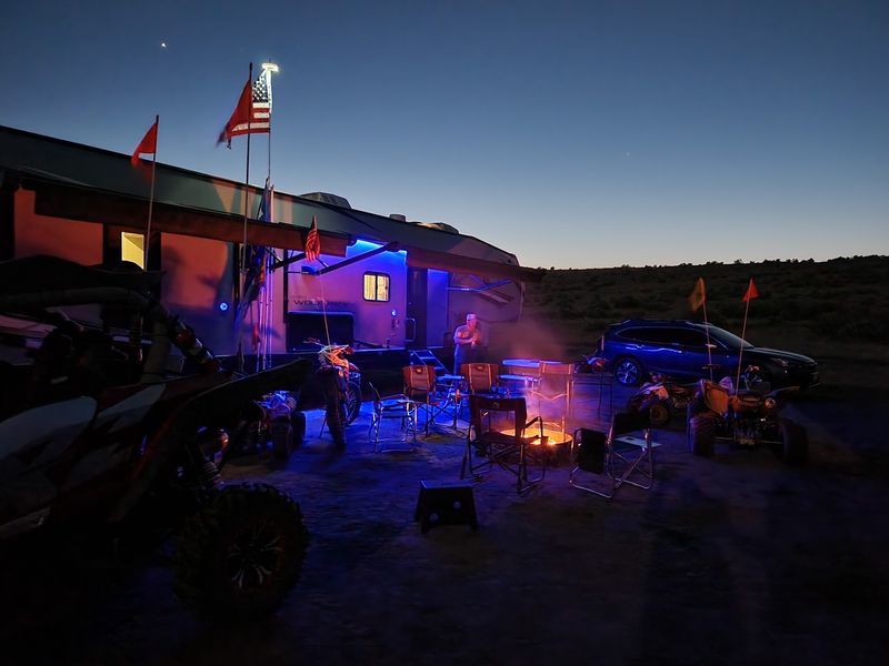 Free Camping, First Come, First Served
