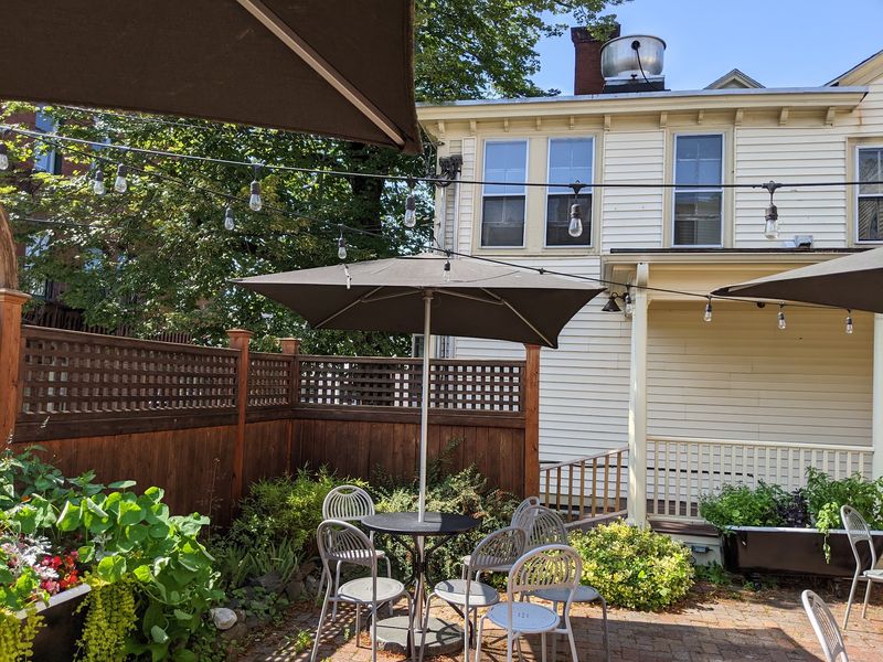 Free Coffee, Cookies, And A Porch For People Watching