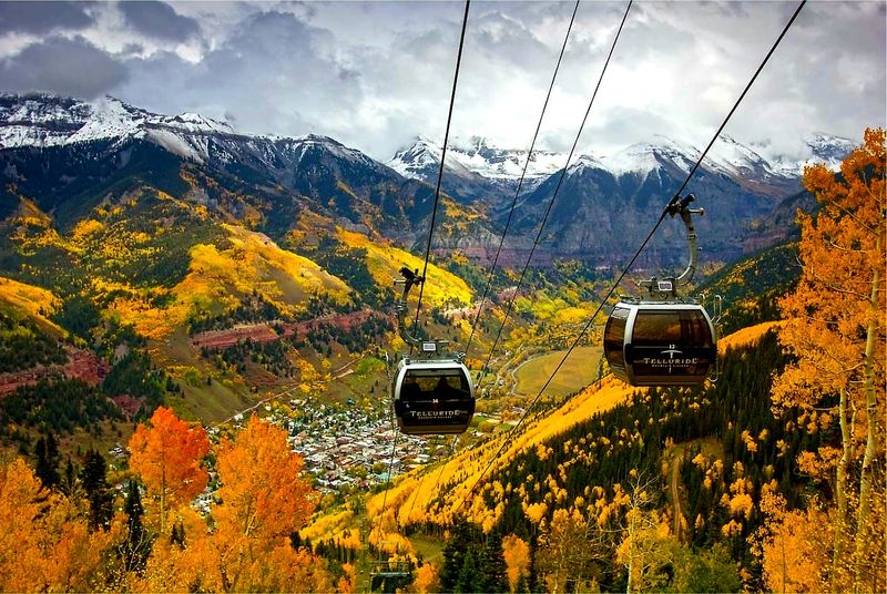 Free Gondola - Telluride Station, Telluride, CO Free Gondola - Telluride Station, Telluride, CO