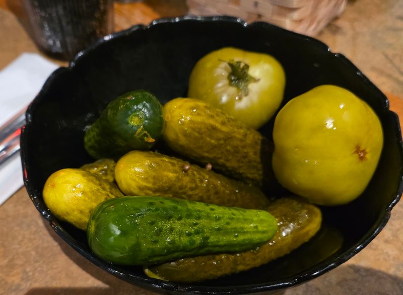 Free Pickles Hit The Table Before You Even Decide