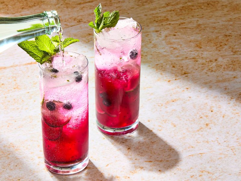 Red, White & Blueberry Mojito Pitcher