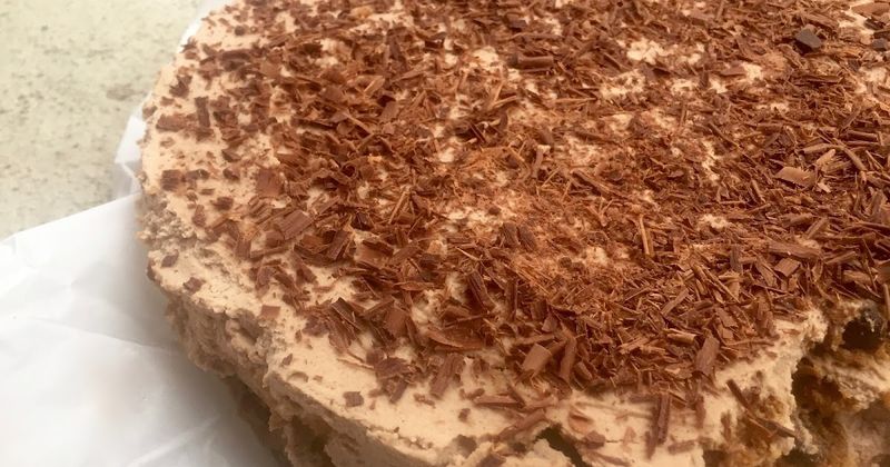 Mocha Chocolate Icebox Cake