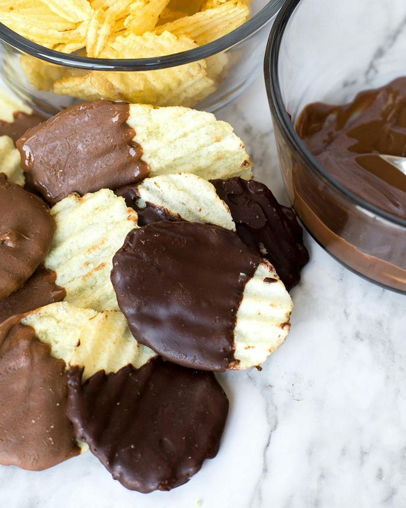 Potato Chips and Chocolate