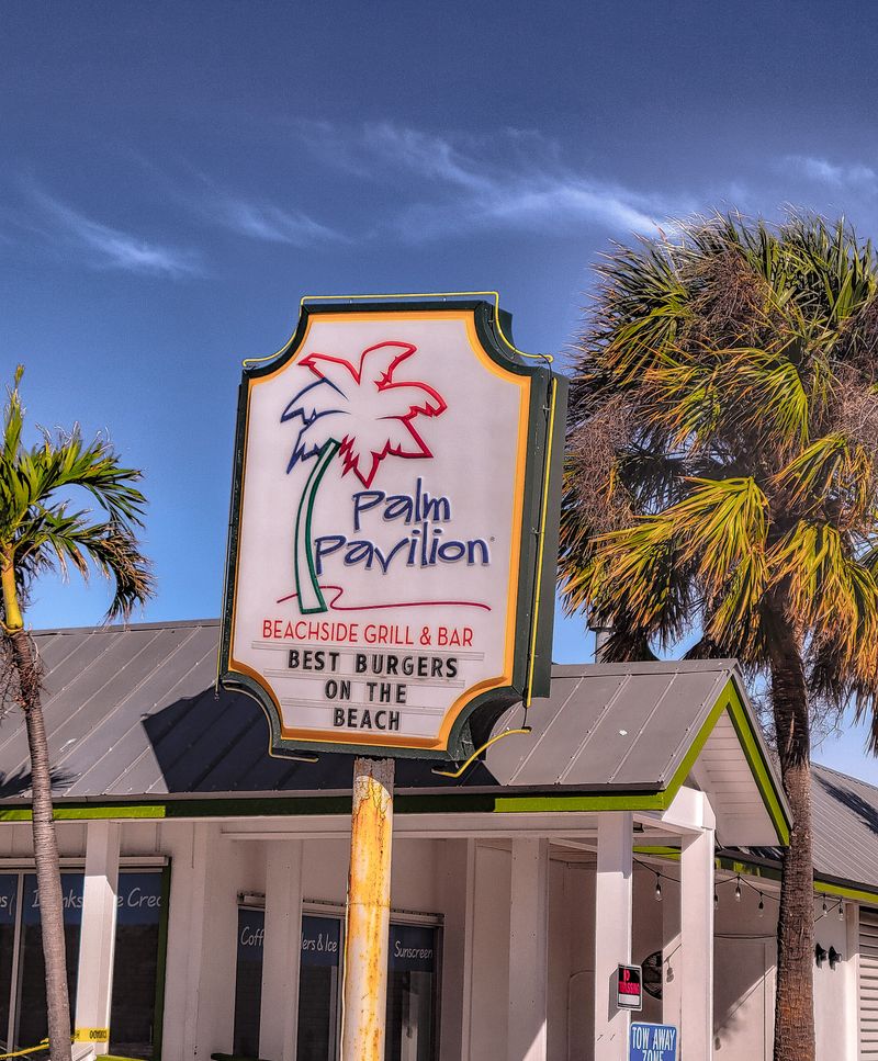 Palm Pavilion Beachside Grill & Bar, Clearwater Beach
